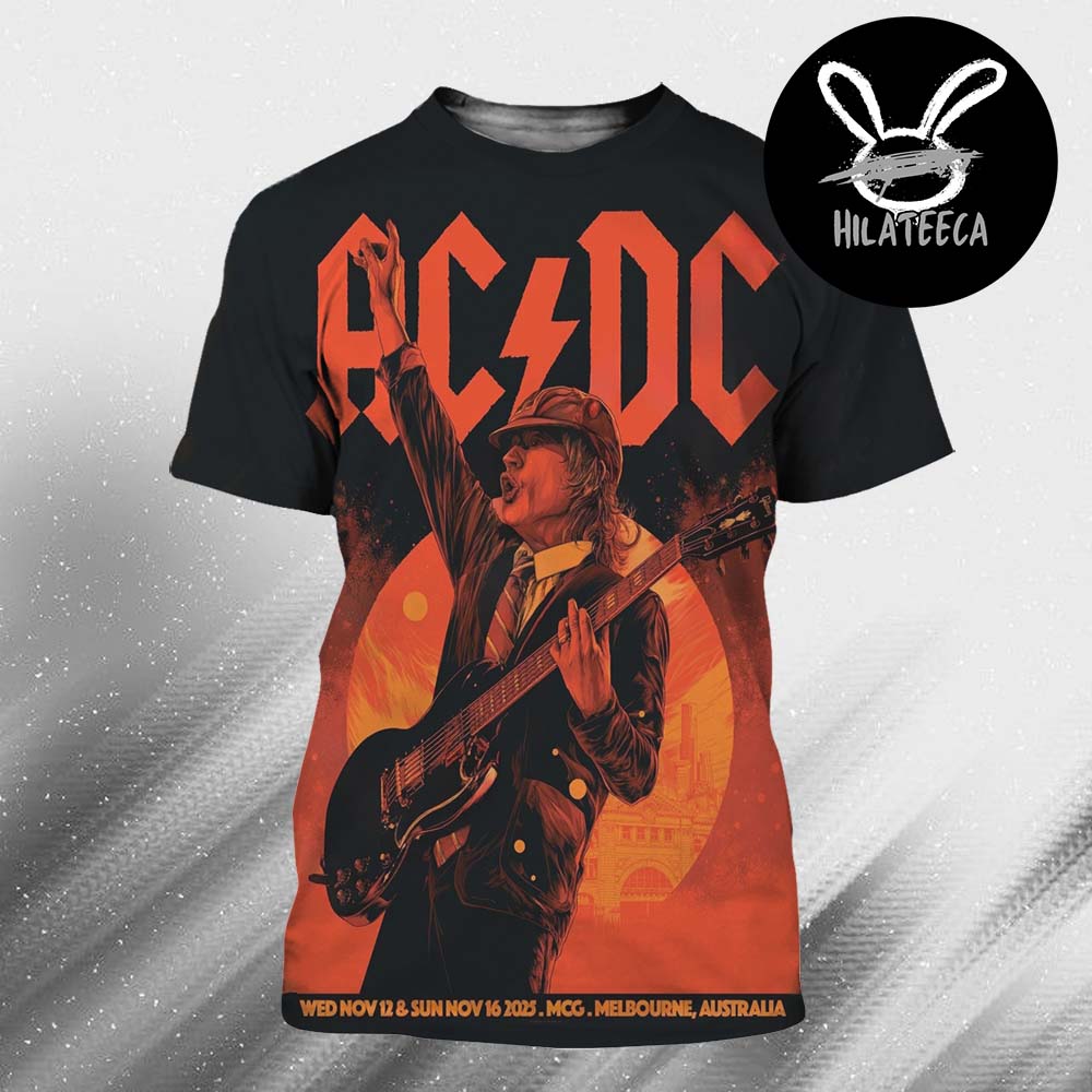 AC DC PWR Up Tour Melbourne At Melbourne Cricket Ground In Melbourne Australia On November 12 16 2025 All Over Print Shirt AC DC PWR Up Tour Melbourne At Melbourne Cricket Ground In Melbourne Australia On November 12 16 2025 All Over Print Shirt
