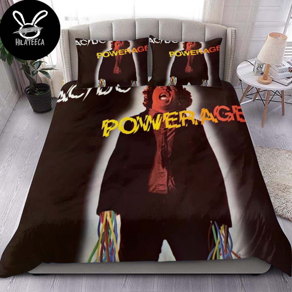 AC DC Powerage Album Cover Bedding Set AC DC Powerage Album Cover Bedding Set