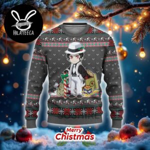 Demon Slayer Muzan Best Gifts For Fans Anime Christmas Ugly Sweater