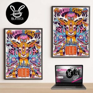 Dogs In A Pile Midwest Tour Schedule Home Decor Poster Canvas