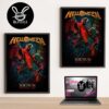 Helloween Merch Pop Up Store Prague On October 24 2025 Home Decor Poster Canvas