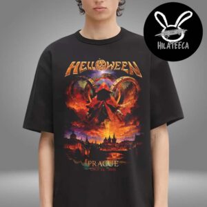 Helloween Merch Pop Up Store Prague On October 24 2025 Unisex T-Shirt
