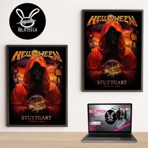 Helloween Merch Pop Up Store Stuttgart On November 24 2025 Home Decor Poster Canvas