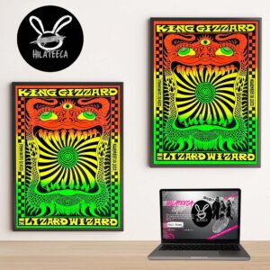 King Gizzard And The Lizard Wizard At Columbiahale In Berlin DE On November 10 2025 Home Decor Poster Canvas