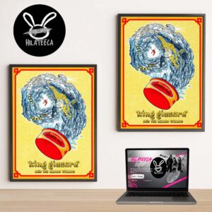 King Gizzard And The Lizard Wizard Poster Show At Filmstudion In Gothenburg SE On November 15 2025 Home Decor Poster Canvas