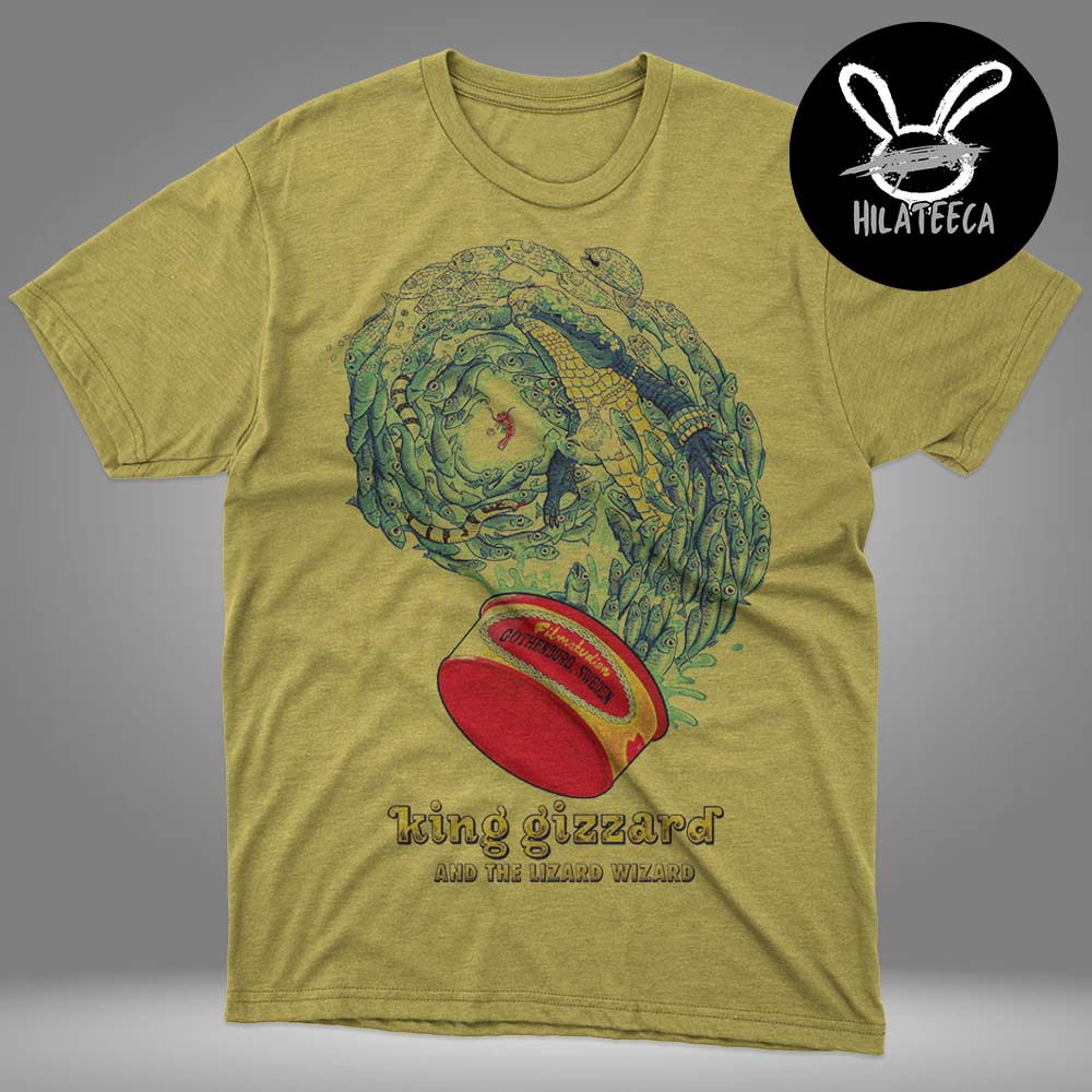 King Gizzard And The Lizard Wizard Poster Show At Filmstudion In Gothenburg SE On November 15 Unisex T-Shirt King Gizzard And The Lizard Wizard Poster Show At Filmstudion In Gothenburg SE On November 15 Unisex T-Shirt