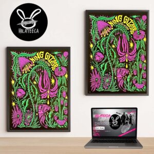 King Gizzard And The Lizard Wizard Poster Show Tilburg NL On November 6 2025 Home Decor Poster Canvas