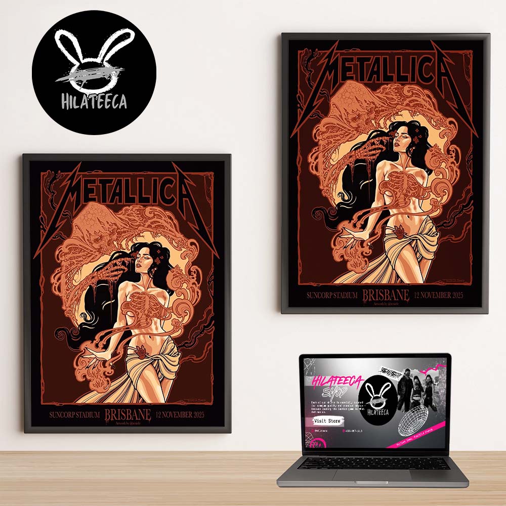 Metallica M72 Brisbane At Suncorp Stadium In Brisbane AU On November 12 2025 Home Decor Poster Canvas Metallica M72 Brisbane At Suncorp Stadium In Brisbane AU On November 12 2025 Home Decor Poster Canvas