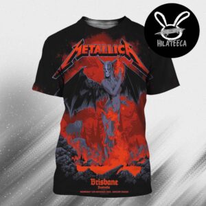 Metallica M72 Brisbane Pop Up Shop At Suncorp Stadium In Brisbone Australia On November 12 2025 All Over Print Shirt