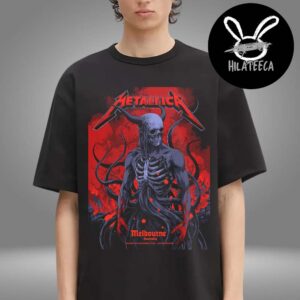 Metallica M72 Melbourne Pop Up Shop At Marvel Stadium In Melbourne Australia On November 7 2025 Unisex T-Shirt