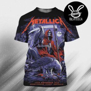 Metallica M72 Sydney At Accor Stadium In Sydney AU On November 15 2025 All Over Print Shirt