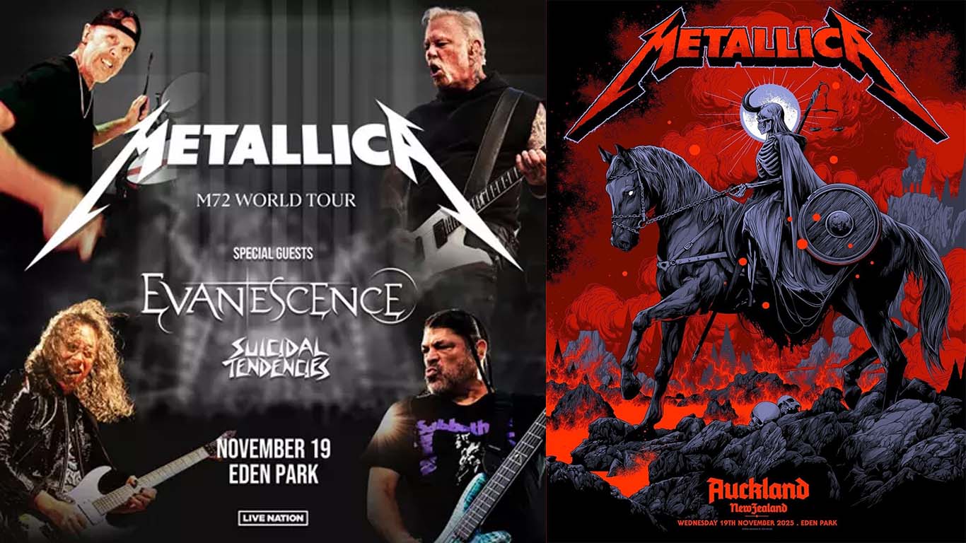 Metallica M72 World Tour 2025 At Eden Park In November 19 2025 Every Things You Wanna Know