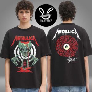 Metallica M72 World Tour Im Creeping Death Tour Dates Two Sided Unisex T-Shirt