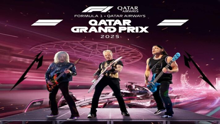 Metallica x F1 Qatar Grand Prix 2025