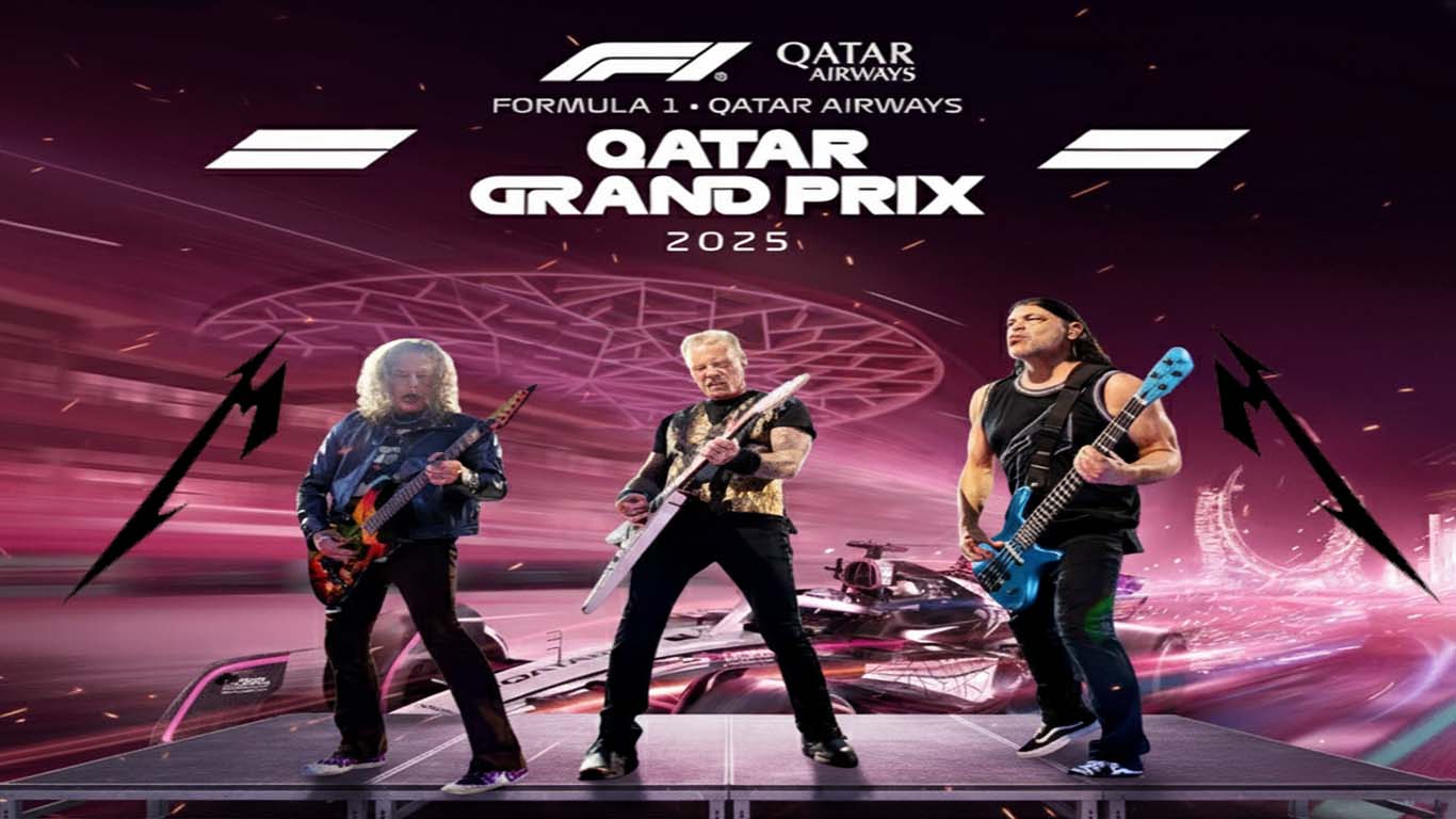 Metallica x F1 Qatar Grand Prix 2025