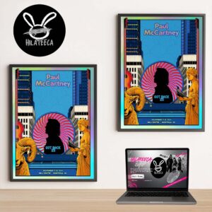 Paul McCartney Merch Got Back 2025 Tour Montreal On November 17 18 2025 Event Home Decor Poster Canvas