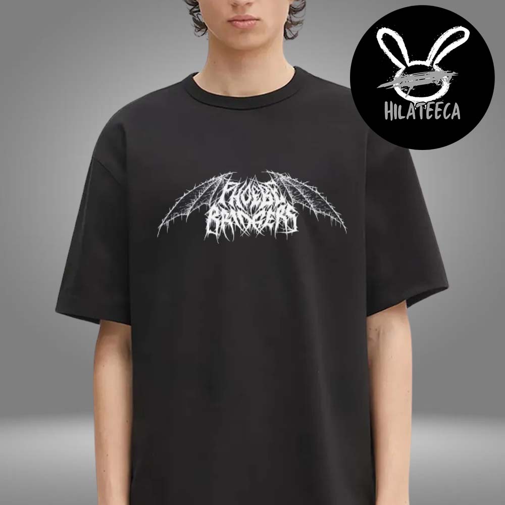 Phoebe Bridgers Merch Metal Logo Black Unisex T-Shirt