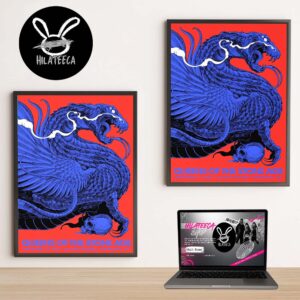 Queens Of The Stone Age At Estadio Banorte In Monterry MX On November 12 2025 Home Decor Poster Canvas