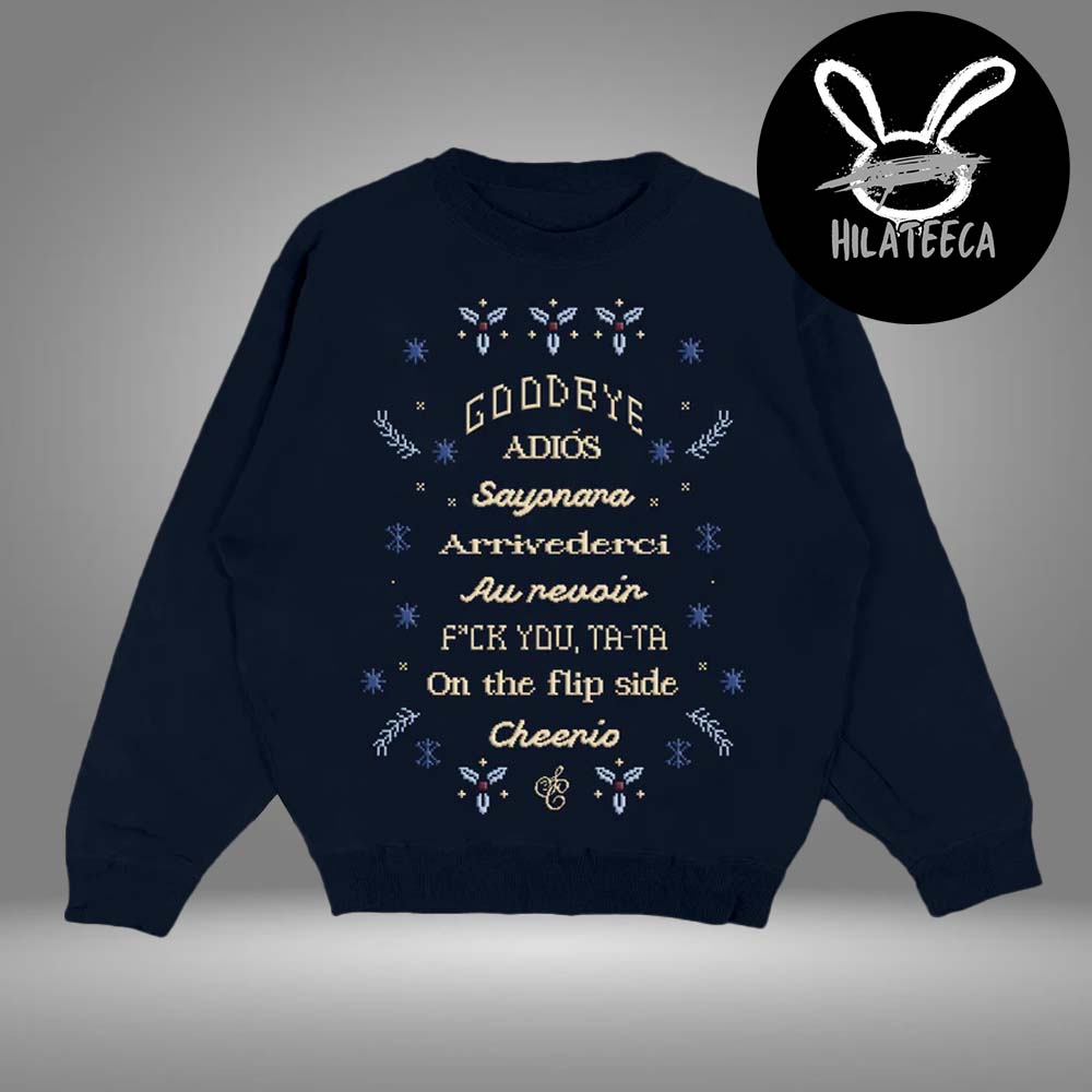 Sabrina Carpenter Merch Goodbye Crewneck SweatShirt Sabrina Carpenter Merch Goodbye Crewneck SweatShirt