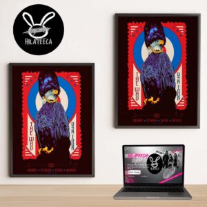 The Who USA Tour 60th Anniversary Home Decor Poster Canvas