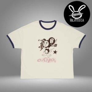 Travis Scott Merch Catus Jack x Fragment x Takashi Murakimi Tokyo Ringer Tee