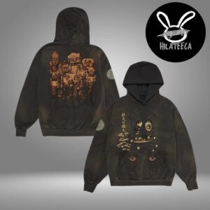 Travis Scott Merch Catus Jack x Takashi Murakimi Hollow Hoodie