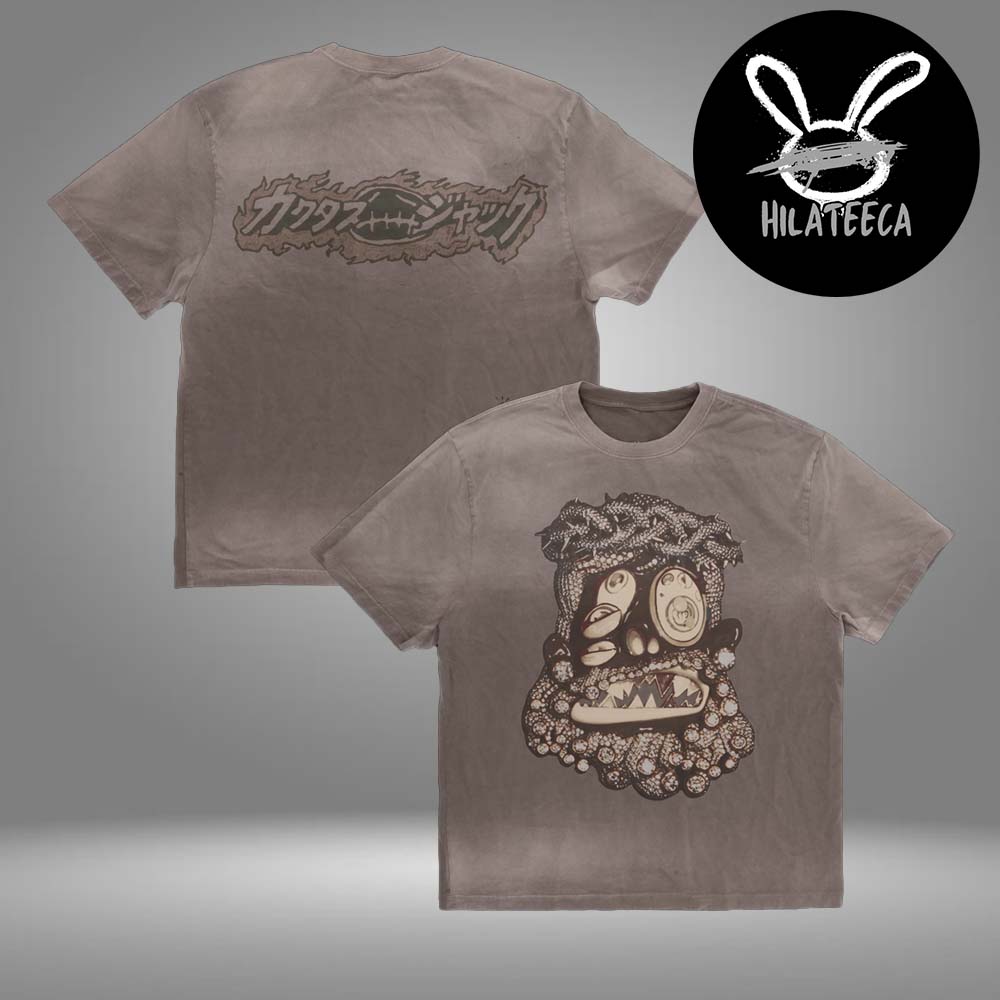 Travis Scott Merch Catus Jack x Takashi Murakimi Melted Utopia Dream Tee Travis Scott Merch Catus Jack x Takashi Murakimi Melted Utopia Dream Tee